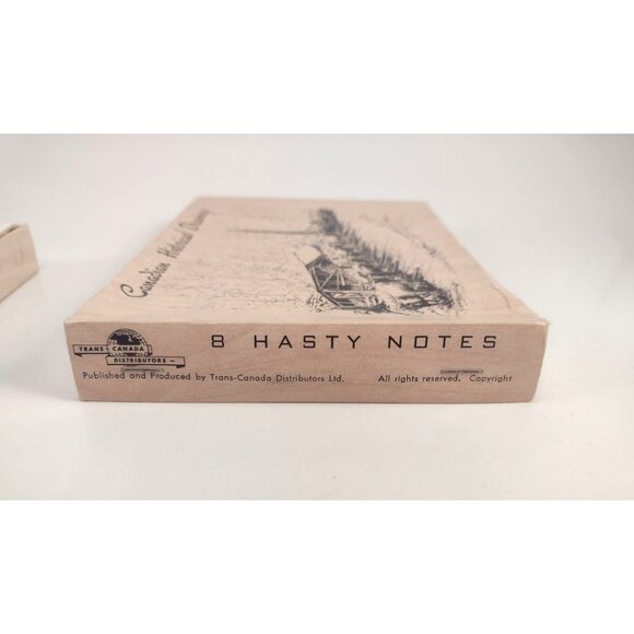 10 Hasty Note Cards Canadian Historical Drawings Art Prints Tonia Marks 1960s - Picture 9 of 11